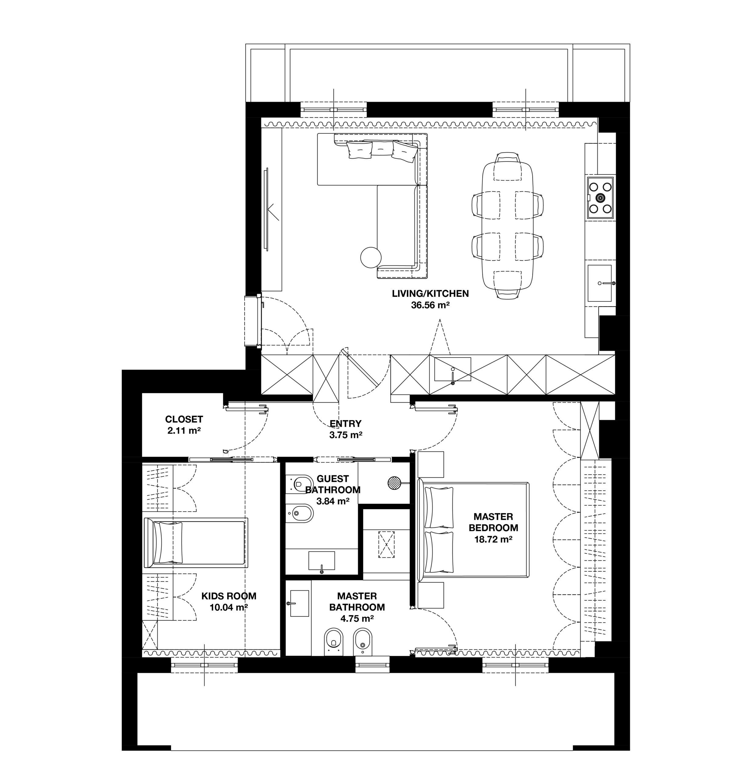 Ares Apartment — view 1
